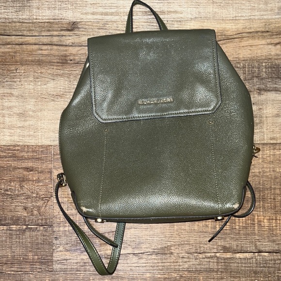 Michael Kors Bags Michael Kors Olive Green Backpack Purse Poshmark
